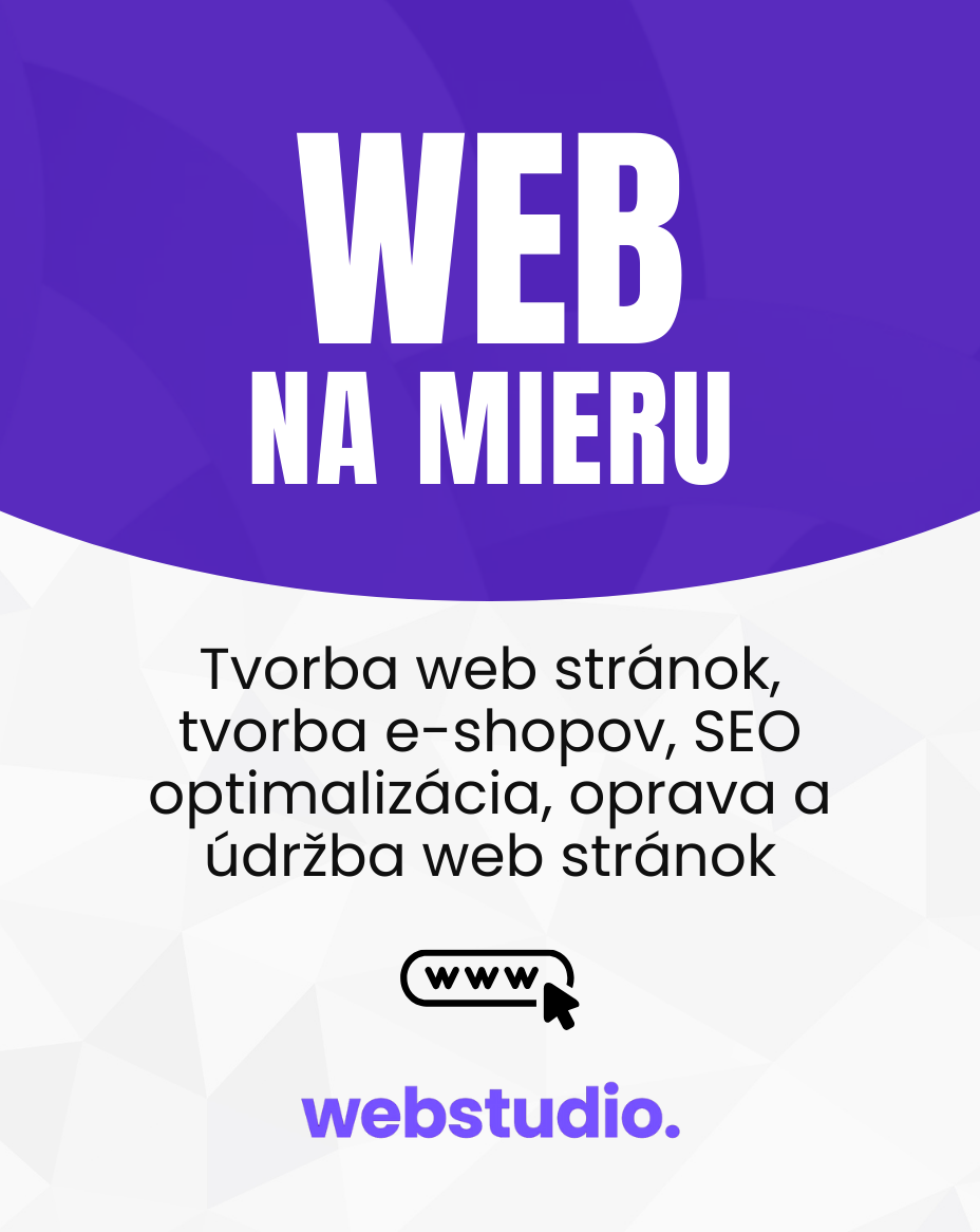 Tvorba web stránok